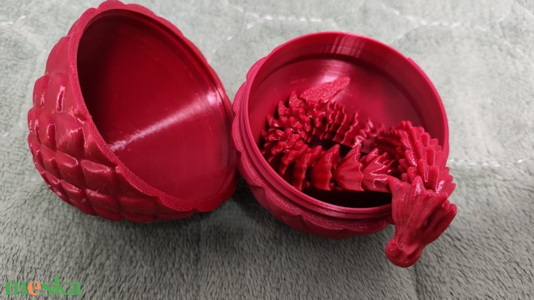 Misztikus Sárkány Tojásban � Mozgatható 3D Nyomtatott Csoda - játék & sport - sport és kikapcsolódás - más játékok, sportok - Meska.hu