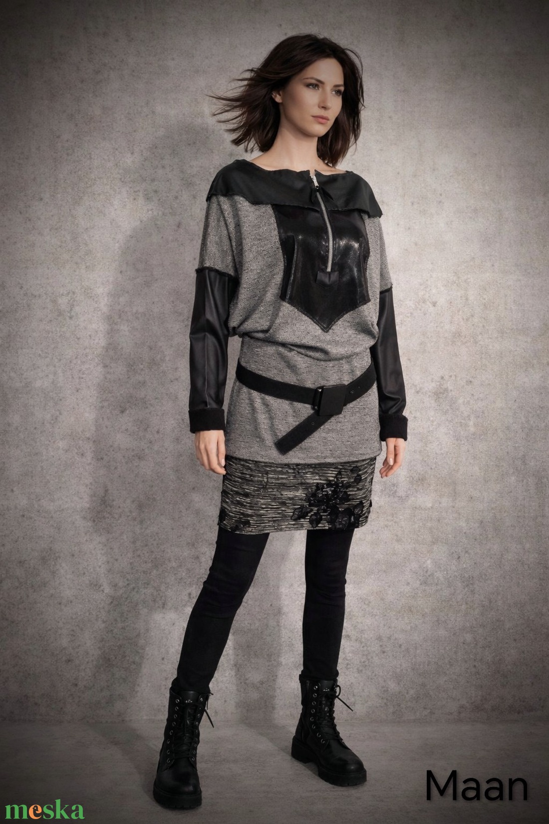 Zippzáros felső - ruha & divat - női ruha - póló, felső - Meska.hu