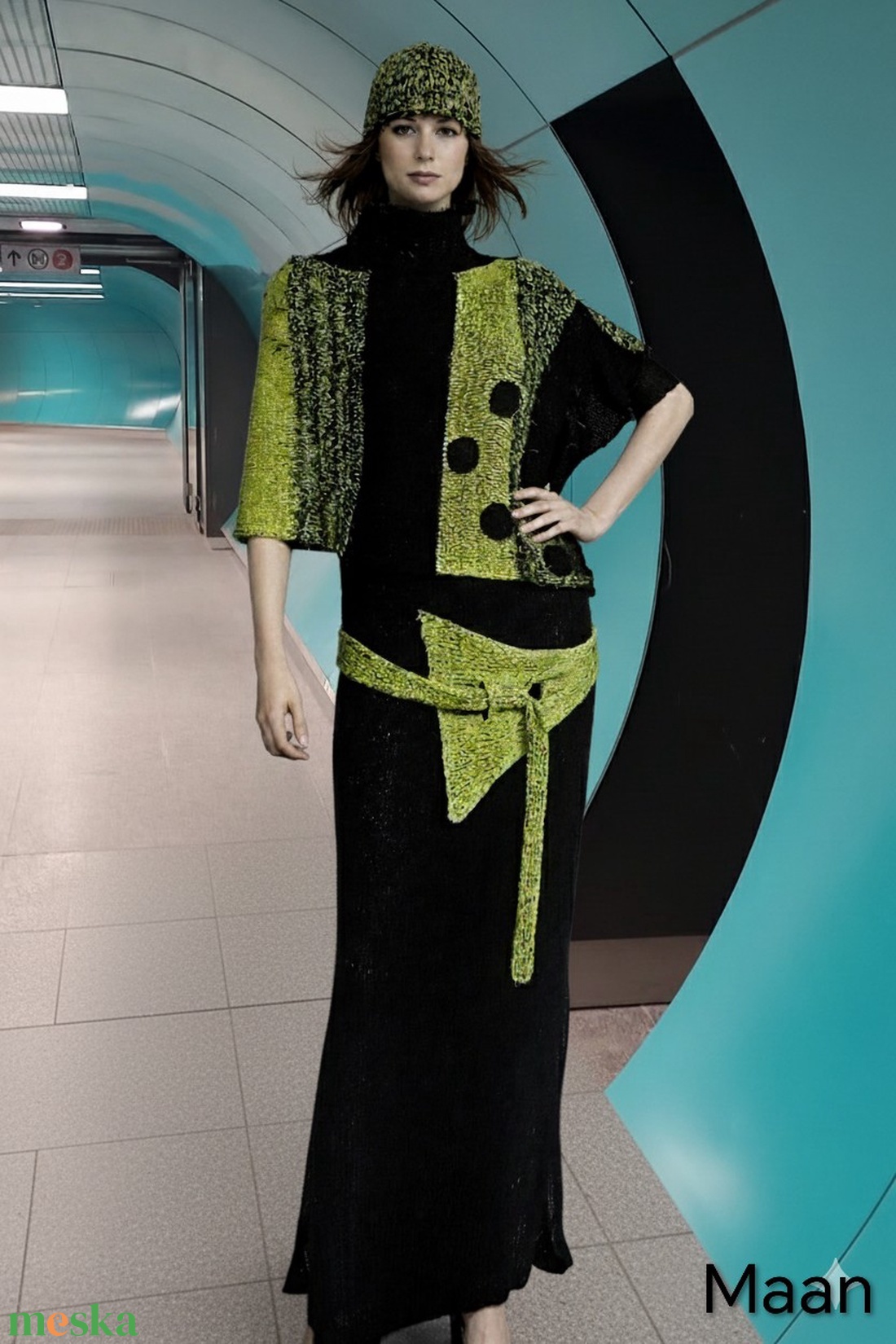 3 részes  kötött együttes - ruha & divat - női ruha - alkalmi ruha & estélyi ruha - Meska.hu