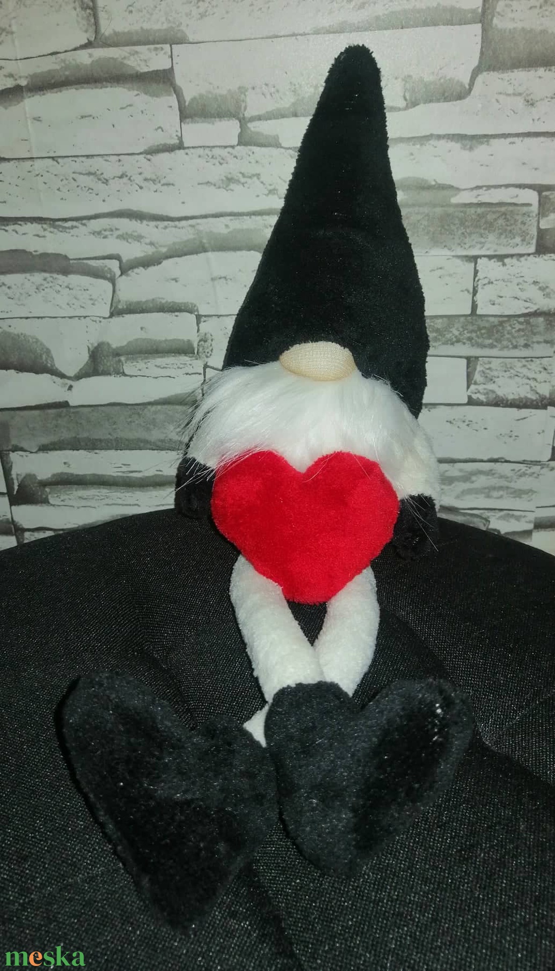 Valentin napi manó, szerelmes manó - otthon & életmód - dekoráció - manók - Meska.hu