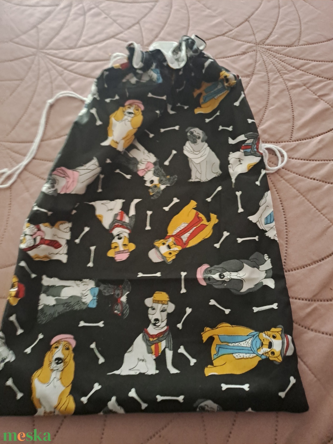 Nagyméretű kenyeres zsák kutyás - táska & tok - bevásárlás & shopper táska - kenyeres zsák - Meska.hu Nagyméretű kenyeres zsák kutyás - táska & tok - bevásárlás & shopper táska - kenyeres zsák - Meska.hu