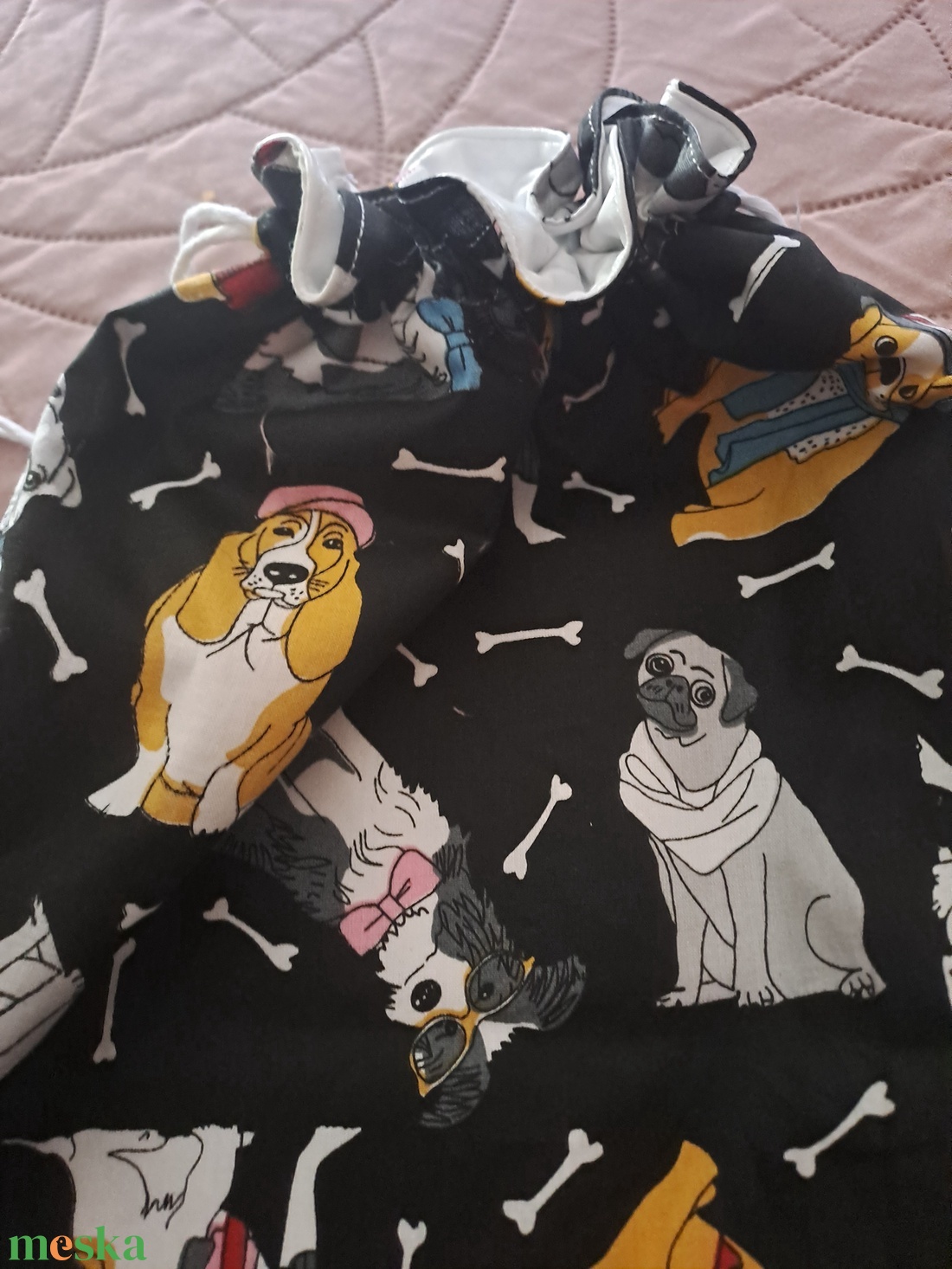 Nagyméretű kenyeres zsák kutyás - táska & tok - bevásárlás & shopper táska - kenyeres zsák - Meska.hu Nagyméretű kenyeres zsák kutyás - táska & tok - bevásárlás & shopper táska - kenyeres zsák - Meska.hu