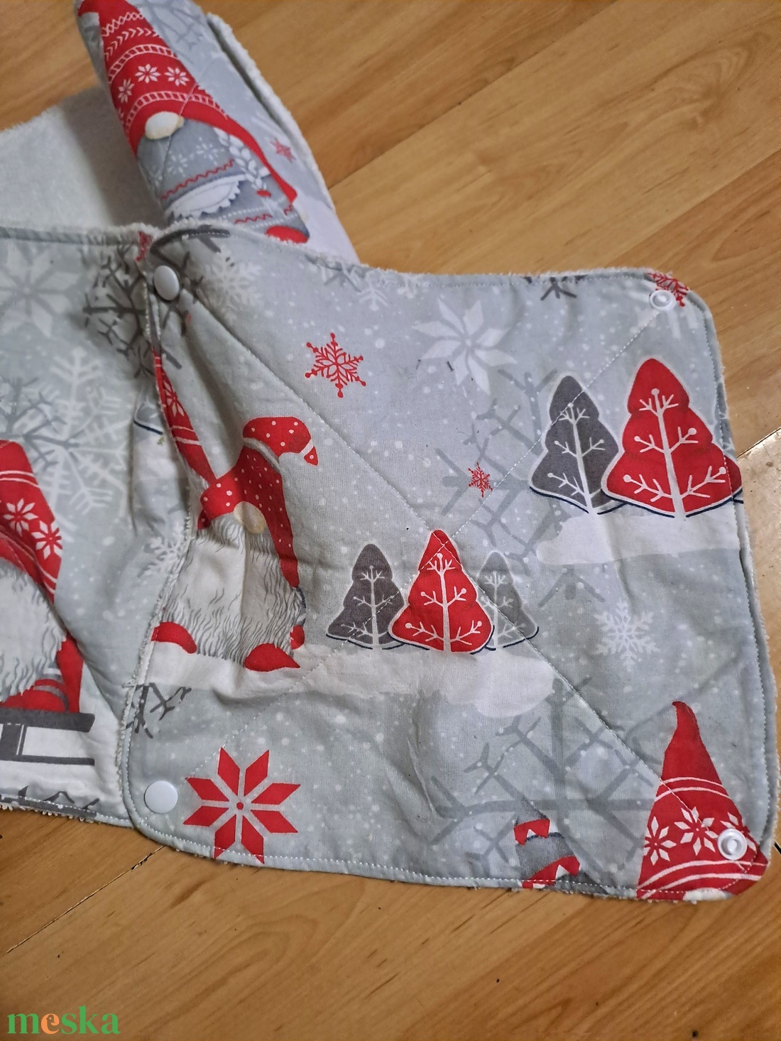 Patentos konyhai törlő szett - karácsony - karácsonyi lakásdekoráció - ünnepi asztaldekoráció - Meska.hu