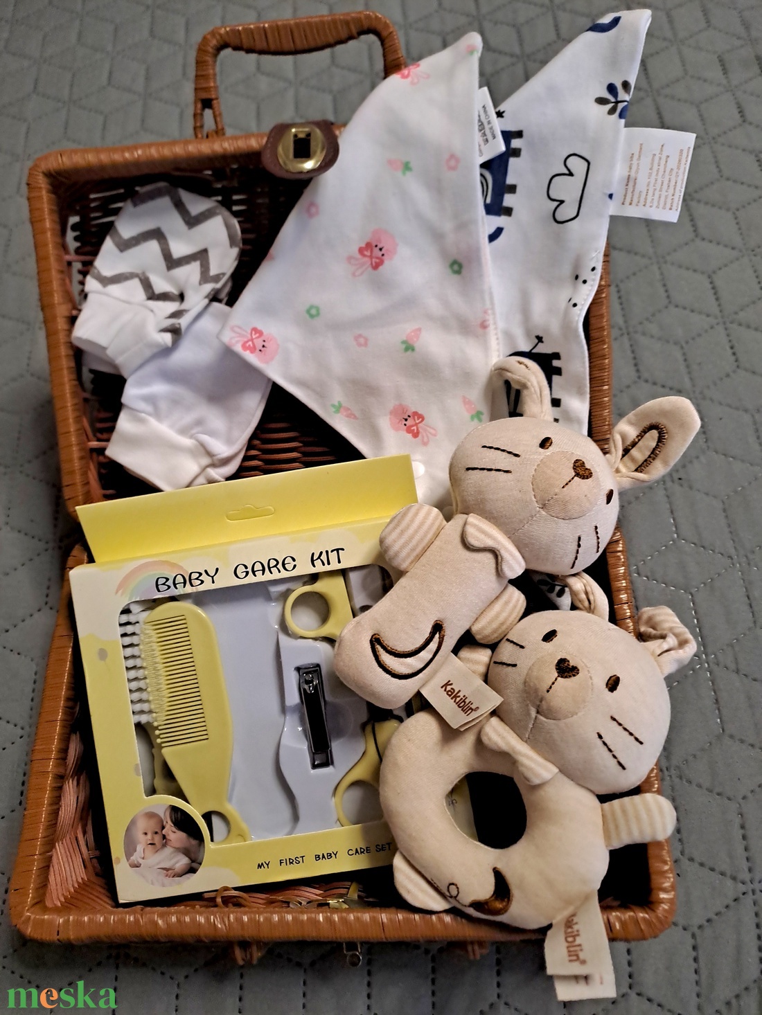 Babaváró csomag - baba - mama - babalátogató ajándékcsomag - Meska.hu