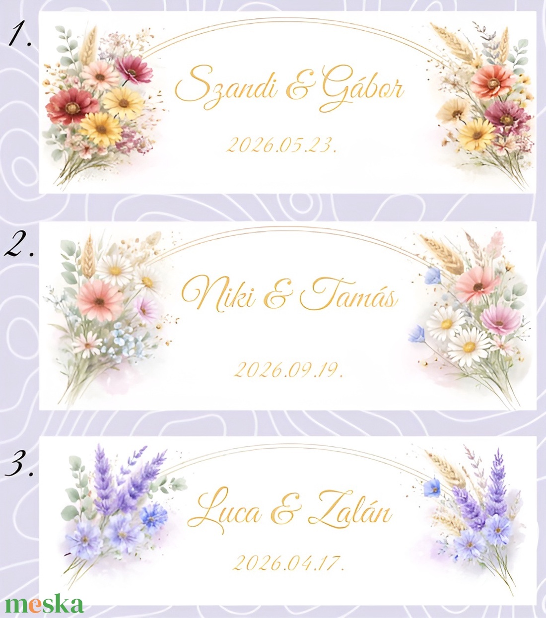 Esküvői vendégköszöntő virágmag csomag - esküvő - emlék & ajándék - köszönőajándék - Meska.hu