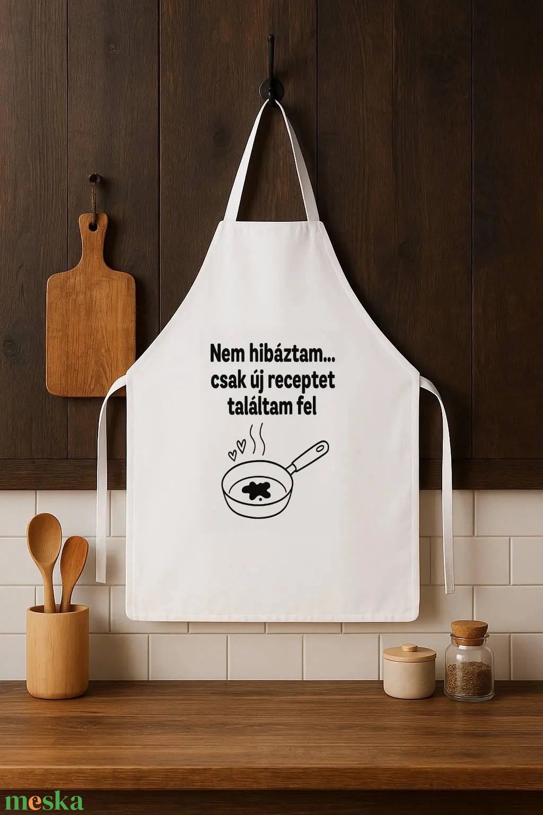 Humoros konyhai kötény � Új recept - otthon & életmód - konyhafelszerelés, tálalás - konyhai textil - kötény - Meska.hu