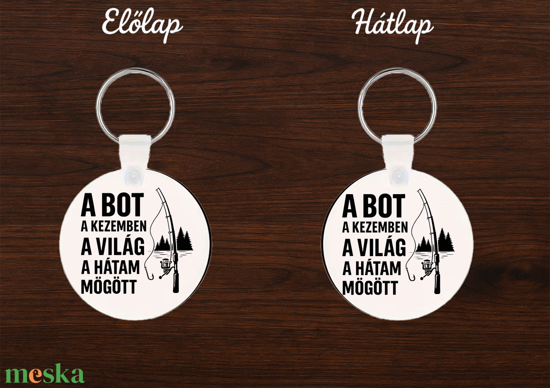 Pecás kulcstartó � vízpart hangulat � egyedi névvel � szublimált MDF kulcstartó - táska & tok - kulcstartó & táskadísz - kulcstartó - Meska.hu