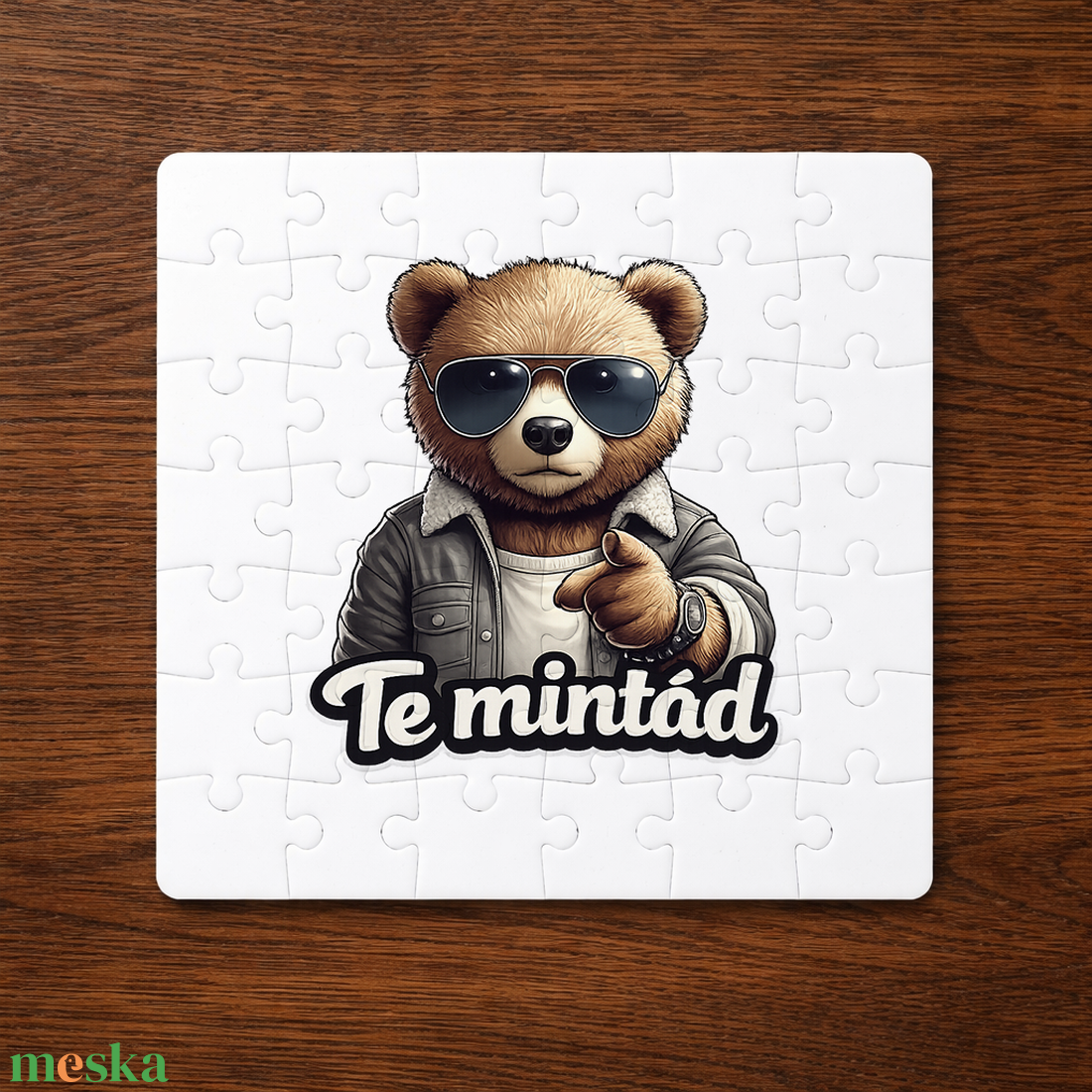 Egyedi fényképes puzzle 15x15 cm � személyre szabható kirakó ajándék - játék & sport - puzzle - kirakó, kocka kirakó - Meska.hu