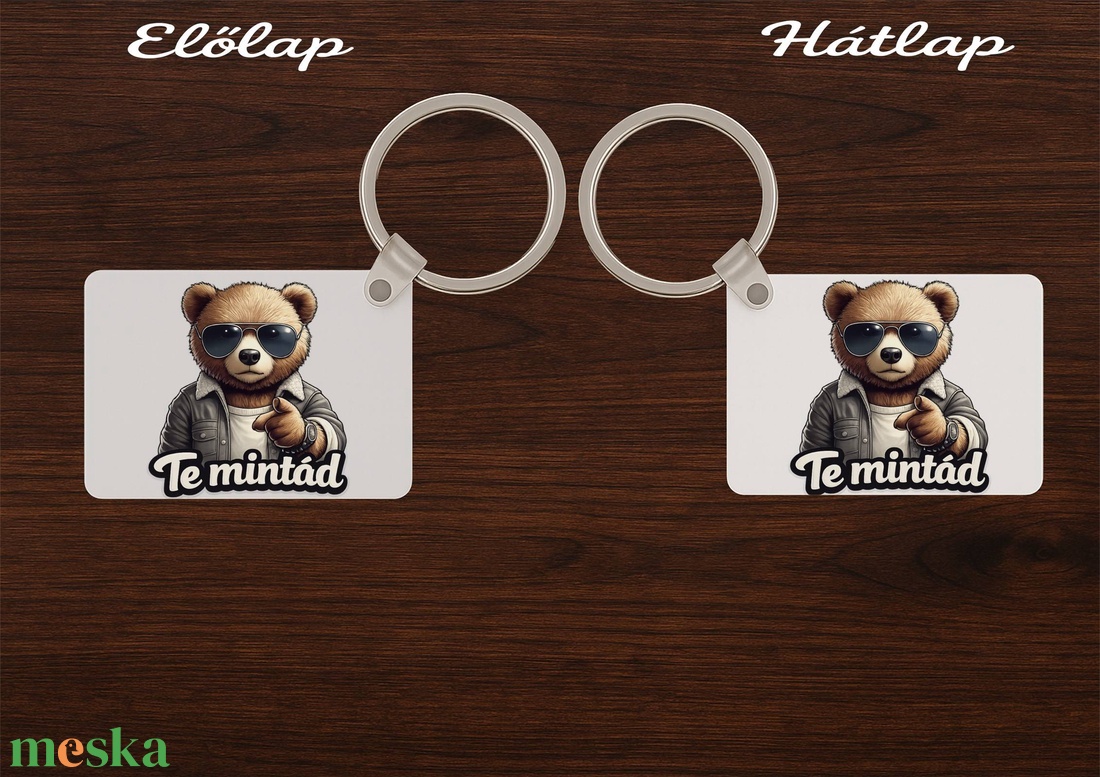 Téglalap alakú egyedi kulcstartó � saját fotóval vagy felirattal - táska & tok - kulcstartó & táskadísz - kulcstartó - Meska.hu