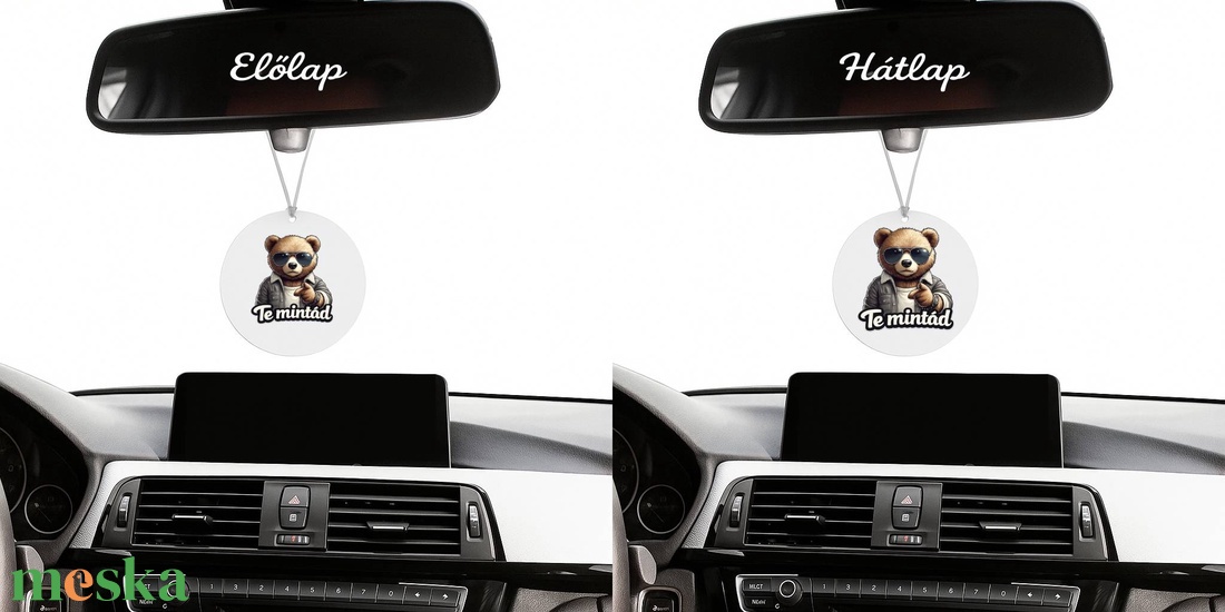 Egyedi autóillatosító � saját fényképpel vagy grafikával - otthon & életmód - autó - autós illatosító - Meska.hu