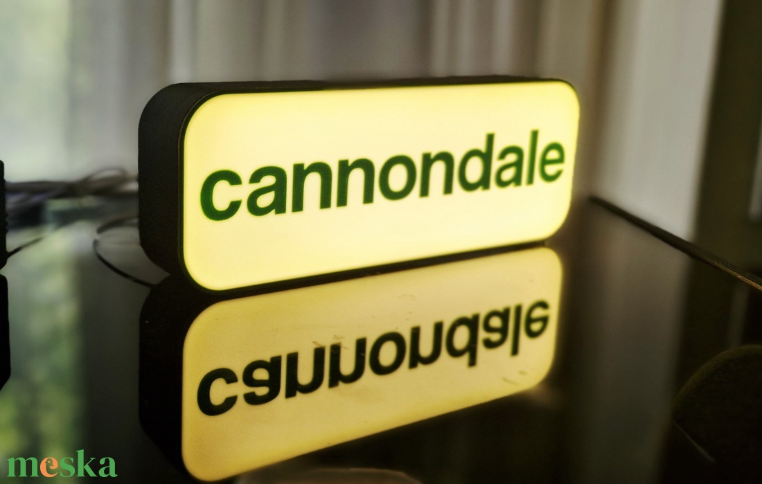 Cannondale 3D designlámpa - otthon & életmód - lámpa - hangulatlámpa - Meska.hu
