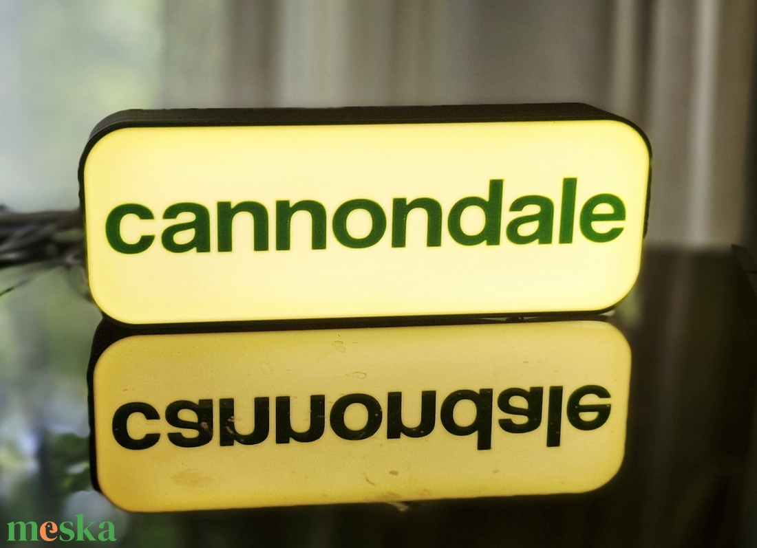 Cannondale 3D designlámpa - otthon & életmód - lámpa - hangulatlámpa - Meska.hu