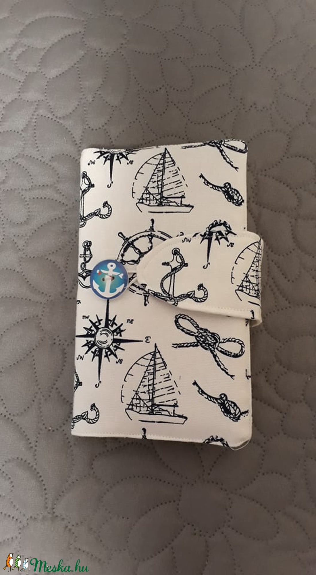 Tengerész mintás könyvkabát -  - Meska.hu