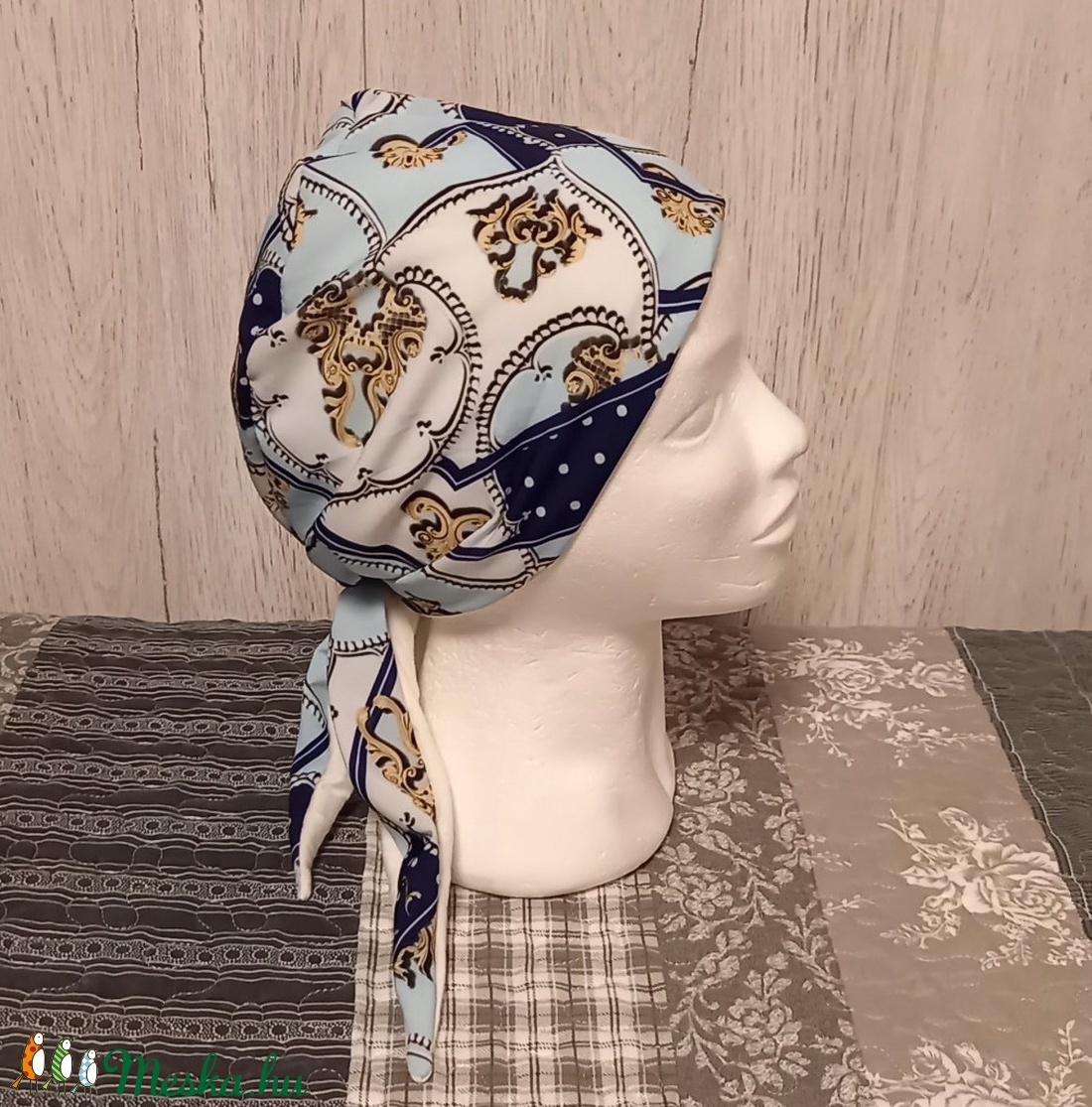 Fejkendő - kemoterápiás kendő - ruha & divat - sál, sapka, kendő - sapka - Meska.hu