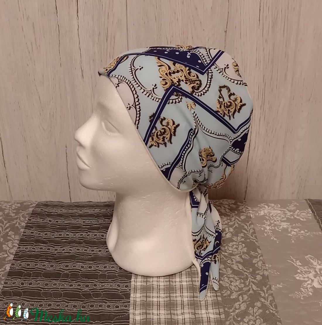 Fejkendő - kemoterápiás kendő - ruha & divat - sál, sapka, kendő - sapka - Meska.hu