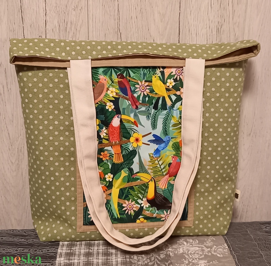 Dzsungel :) szatyor, ökotáska, válltáska - táska & tok - bevásárlás & shopper táska - shopper, textiltáska, szatyor - Meska.hu Dzsungel :) szatyor, ökotáska, válltáska - táska & tok - bevásárlás & shopper táska - shopper, textiltáska, szatyor - Meska.hu