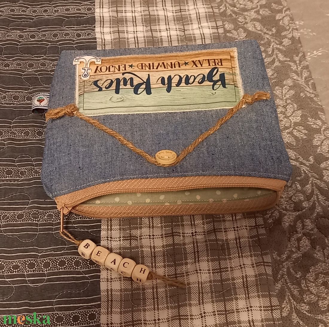 Irány a strand! :) neszesszer/sminktáska/irattartó - táska & tok - neszesszer - Meska.hu