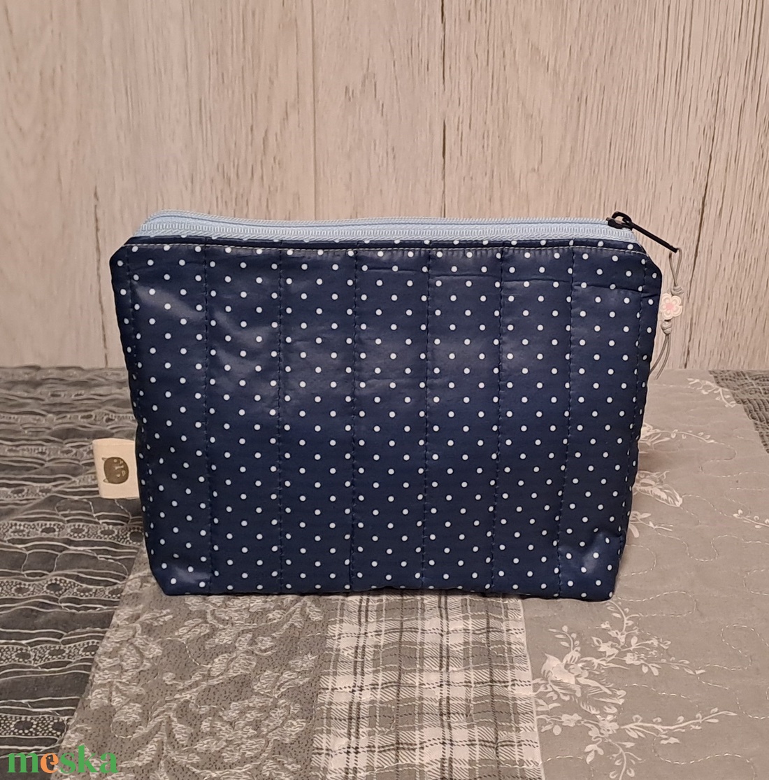 Csiga futam  :) neszesszer/sminktáska/irattartó - táska & tok - neszesszer - Meska.hu