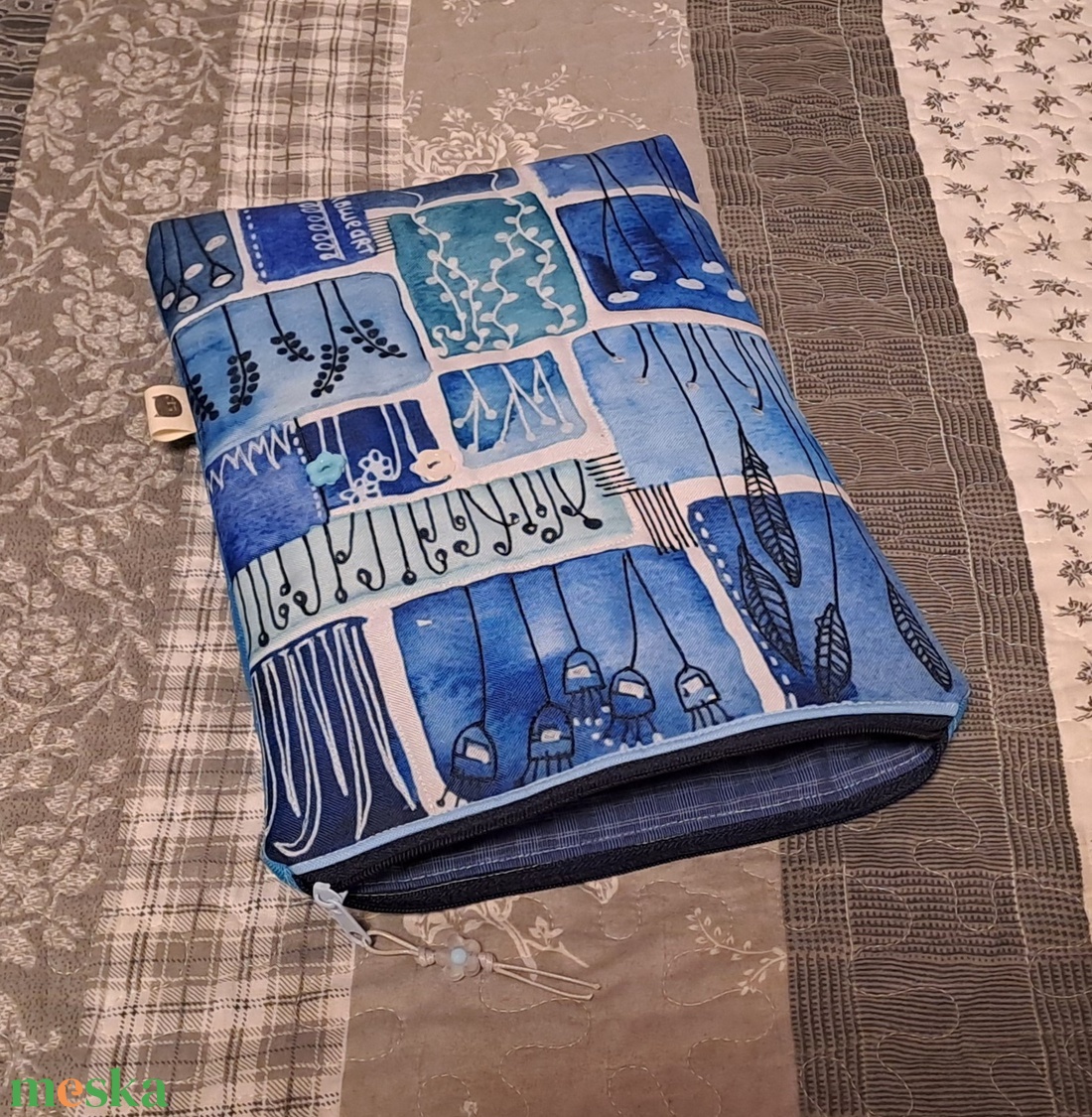 A kék 50 árnyalata :) tablet/e-book/könyv tok - táska & tok - ebook & tablet tok - Meska.hu