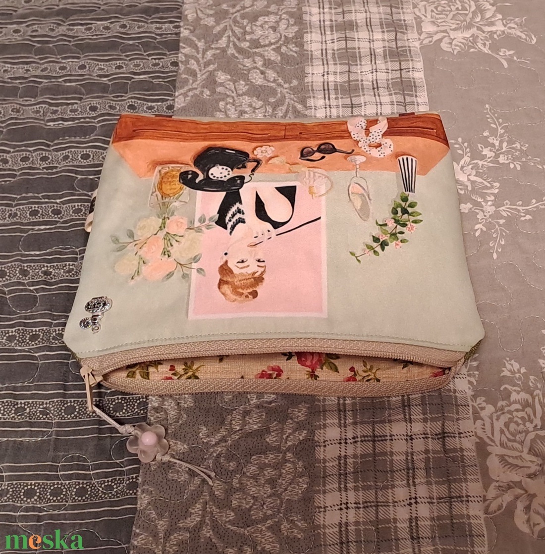 Csajos cuccok :) neszesszer/sminktáska/irattartó - táska & tok - neszesszer - Meska.hu