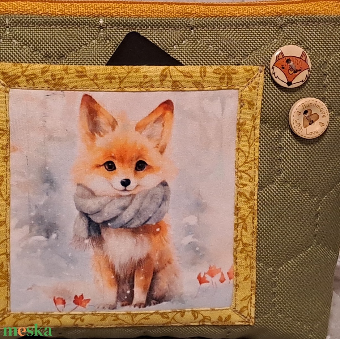 Róka Rudi  :) neszesszer/sminktáska/irattartó - táska & tok - neszesszer - Meska.hu