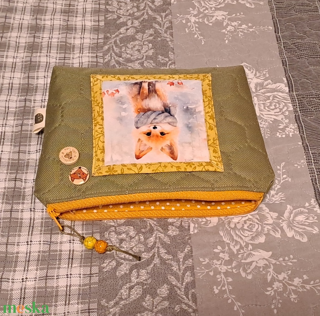 Róka Rudi  :) neszesszer/sminktáska/irattartó - táska & tok - neszesszer - Meska.hu