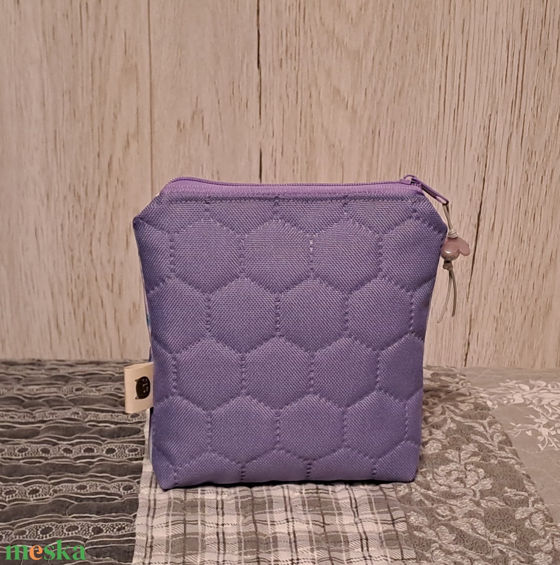 Levendulamező :) neszesszer/sminktáska/betéttartó - táska & tok - neszesszer - Meska.hu