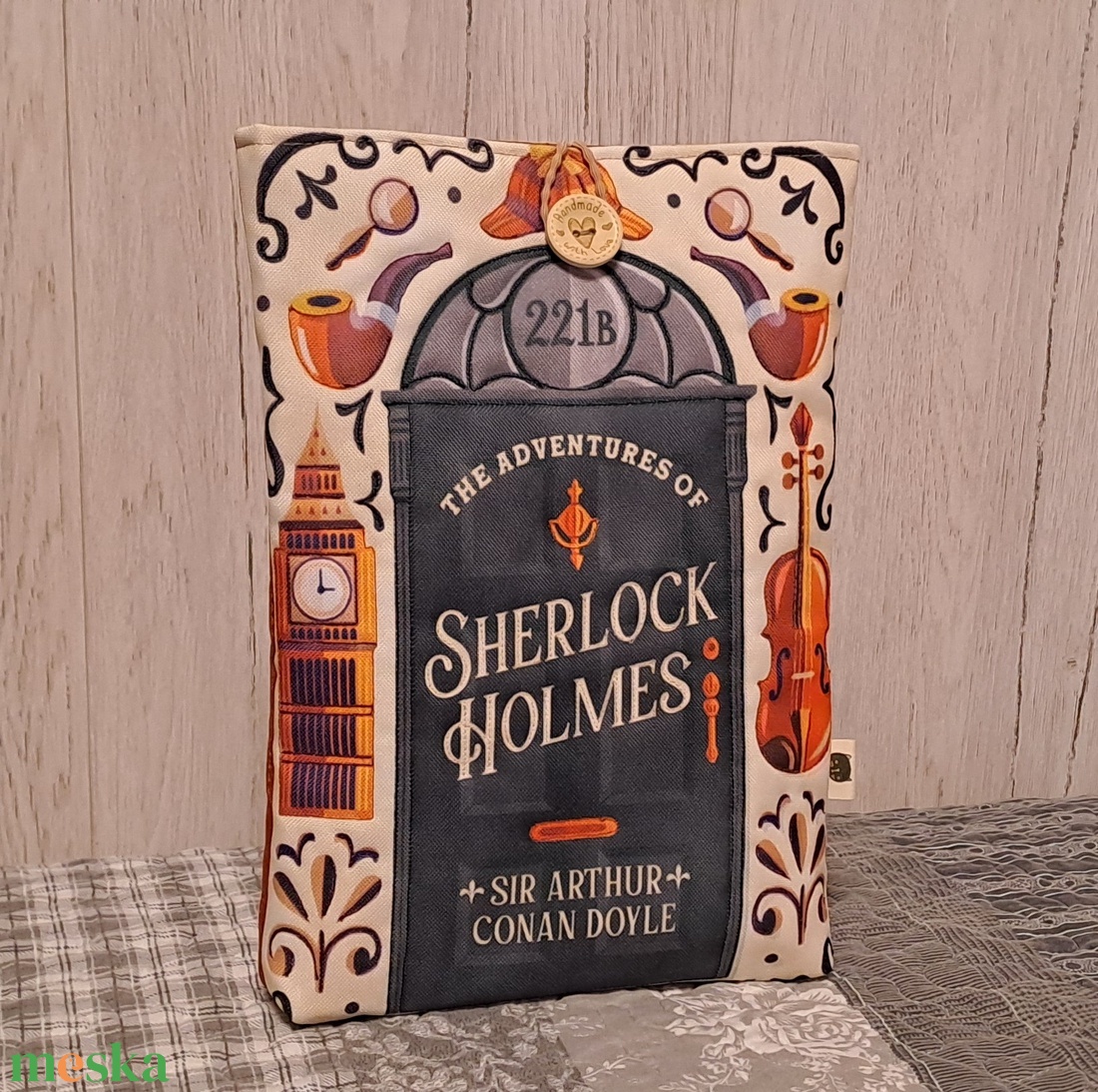 Sherlock :) könyvtasak, könyvtok, tablet tok - táska & tok - ebook & tablet tok - Meska.hu