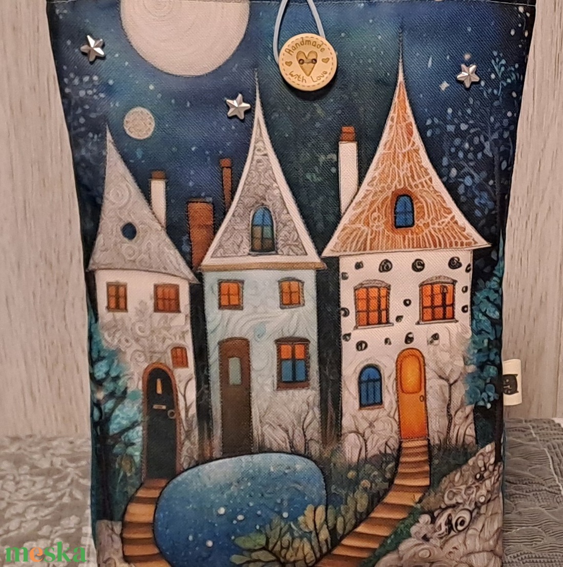 Holdvilágos éjszakán :) könyvtasak, könyvtok, tablet tok - táska & tok - ebook & tablet tok - Meska.hu Holdvilágos éjszakán :) könyvtasak, könyvtok, tablet tok - táska & tok - ebook & tablet tok - Meska.hu