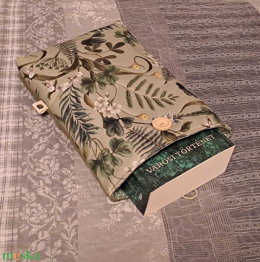 Növényminta :) könyvtasak, könyvtok, tablet tok - táska & tok - ebook & tablet tok - Meska.hu