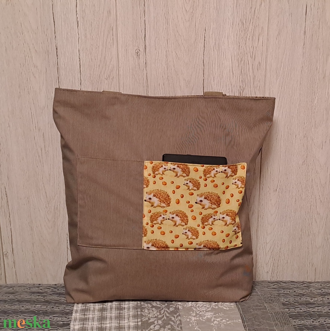 Süncsalád :) szatyor, ökotáska, válltáska - táska & tok - bevásárlás & shopper táska - shopper, textiltáska, szatyor - Meska.hu
