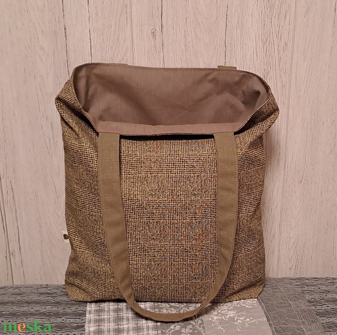 Süncsalád :) szatyor, ökotáska, válltáska - táska & tok - bevásárlás & shopper táska - shopper, textiltáska, szatyor - Meska.hu