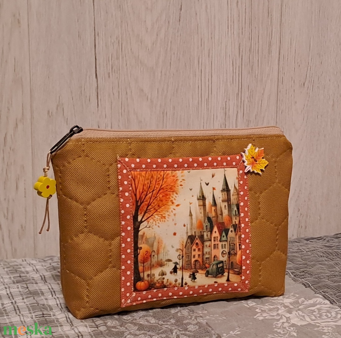 Öszi hangulat  :) neszesszer/sminktáska/irattartó - táska & tok - neszesszer - Meska.hu