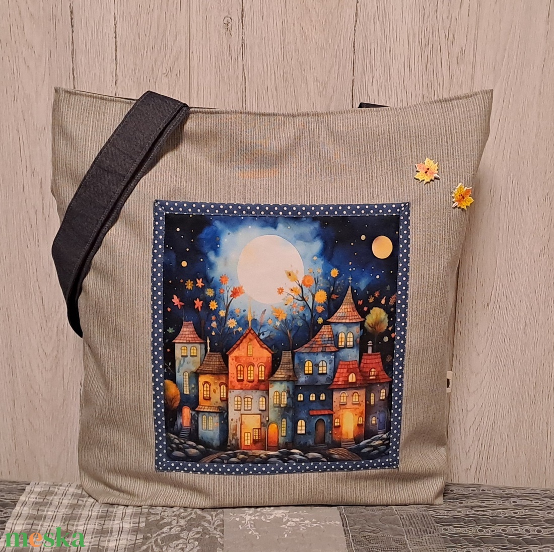 Őszi éjszaka :) szatyor, ökotáska, válltáska - táska & tok - bevásárlás & shopper táska - shopper, textiltáska, szatyor - Meska.hu Őszi éjszaka :) szatyor, ökotáska, válltáska - táska & tok - bevásárlás & shopper táska - shopper, textiltáska, szatyor - Meska.hu