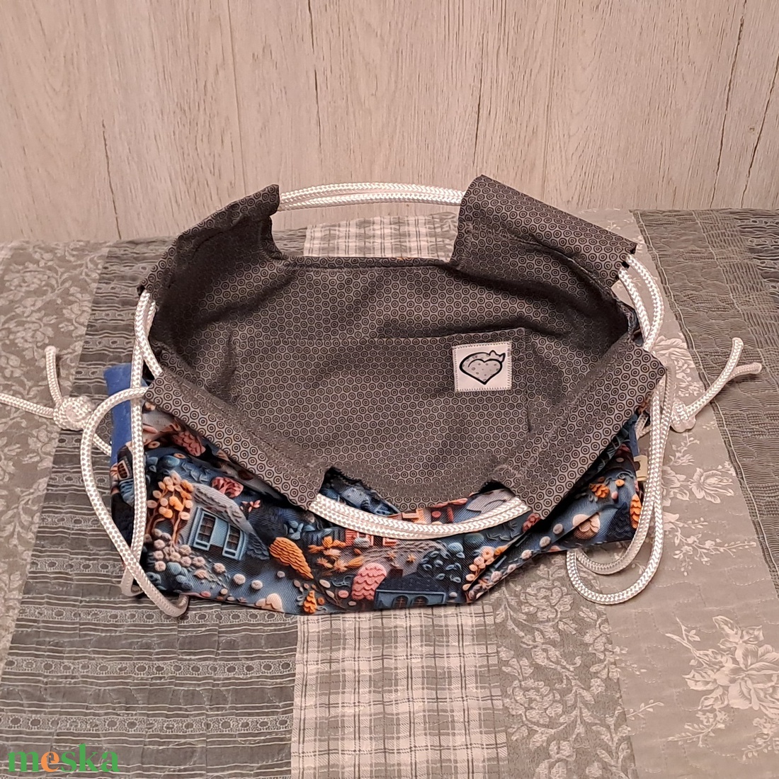 Marcipán hatás :) - hátiszatyor, tornazsák, gymbag - táska & tok - hátizsák - tornazsák, gymbag - Meska.hu