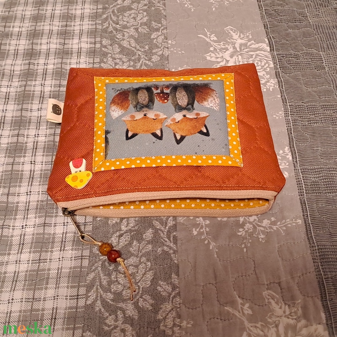 Kettecskén  :) neszesszer/sminktáska/irattartó - táska & tok - neszesszer - Meska.hu