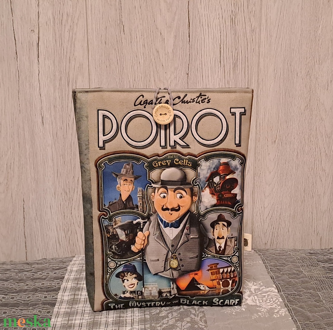 Poirot :) könyvtasak, könyvtok, tablet tok - táska & tok - ebook & tablet tok - Meska.hu