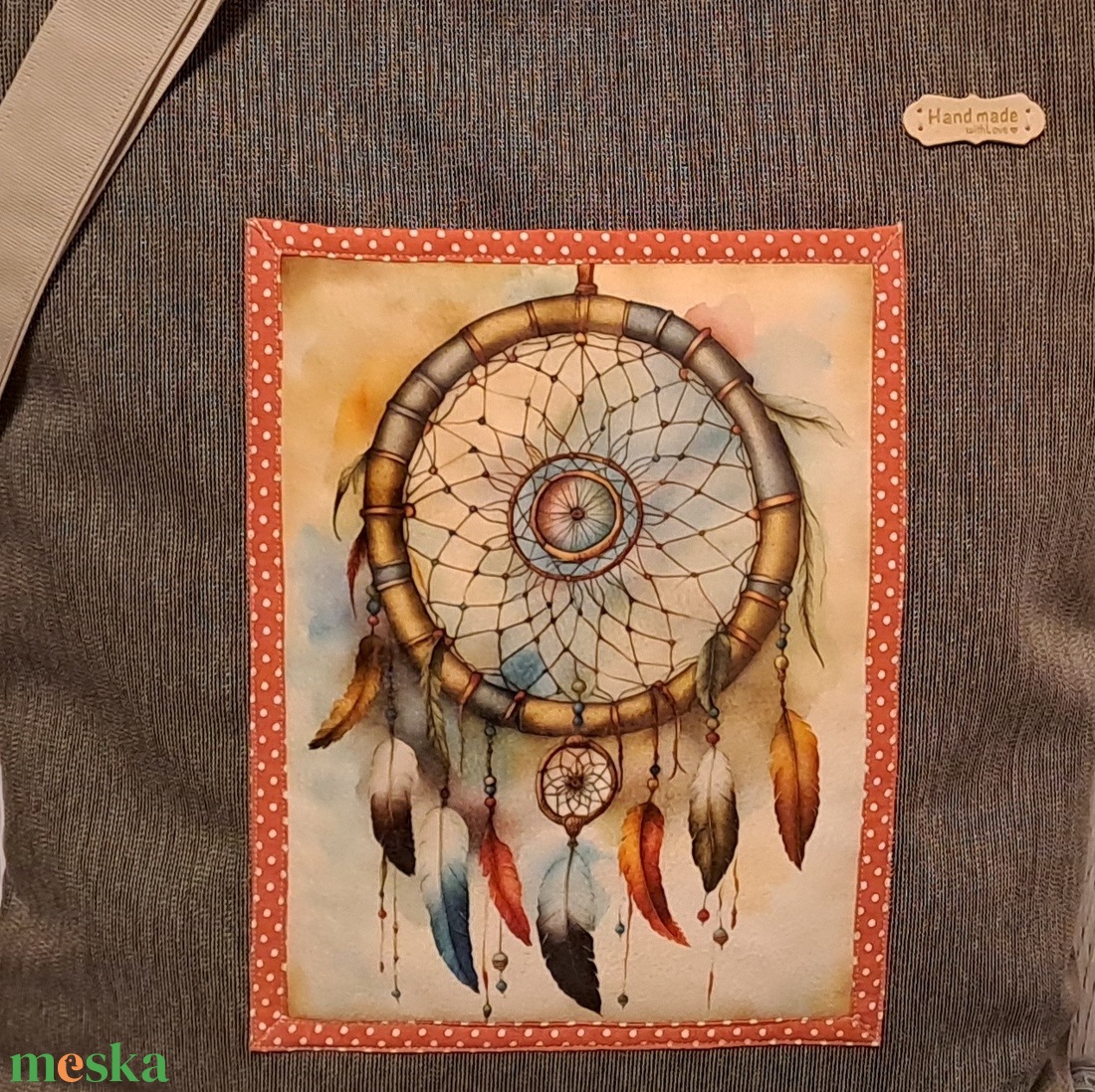 Álomfogó  :) szatyor, ökotáska, válltáska - táska & tok - bevásárlás & shopper táska - shopper, textiltáska, szatyor - Meska.hu Álomfogó  :) szatyor, ökotáska, válltáska - táska & tok - bevásárlás & shopper táska - shopper, textiltáska, szatyor - Meska.hu