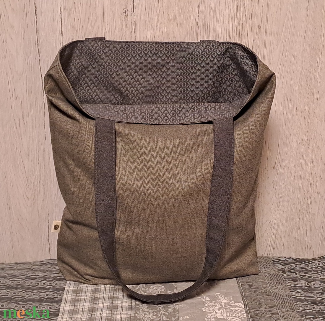 Legyen hó :) szatyor, ökotáska, válltáska - táska & tok - bevásárlás & shopper táska - shopper, textiltáska, szatyor - Meska.hu