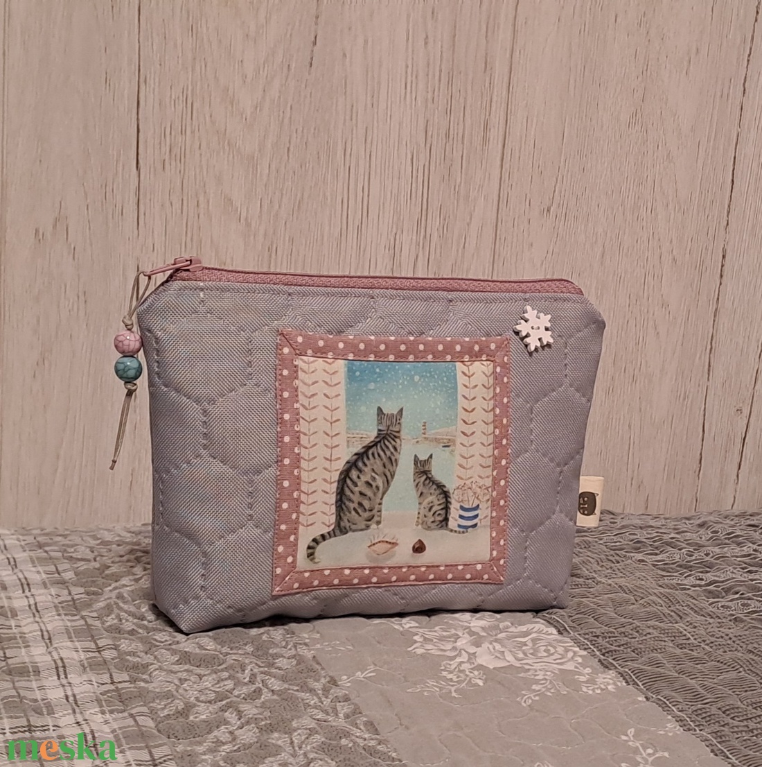 Havas kilátás  :) neszesszer/sminktáska/irattartó - táska & tok - neszesszer - Meska.hu