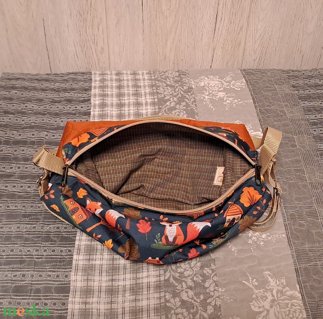 Őszi motívumok :) variálható válltáska/hátizsák/crossbody táska - táska & tok - variálható táska - Meska.hu