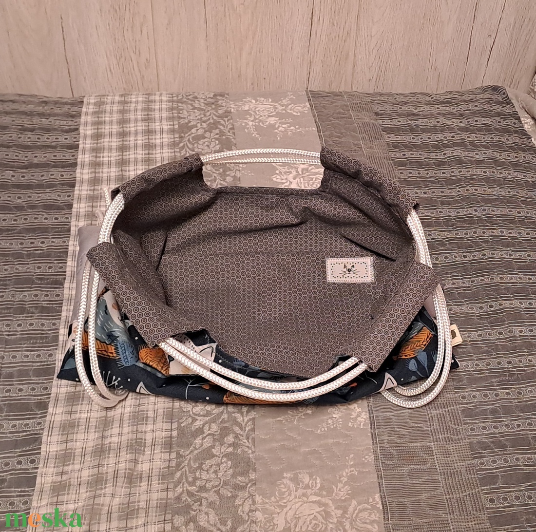 Sálas macsekok :) - hátiszatyor, tornazsák, gymbag - táska & tok - hátizsák - tornazsák, gymbag - Meska.hu