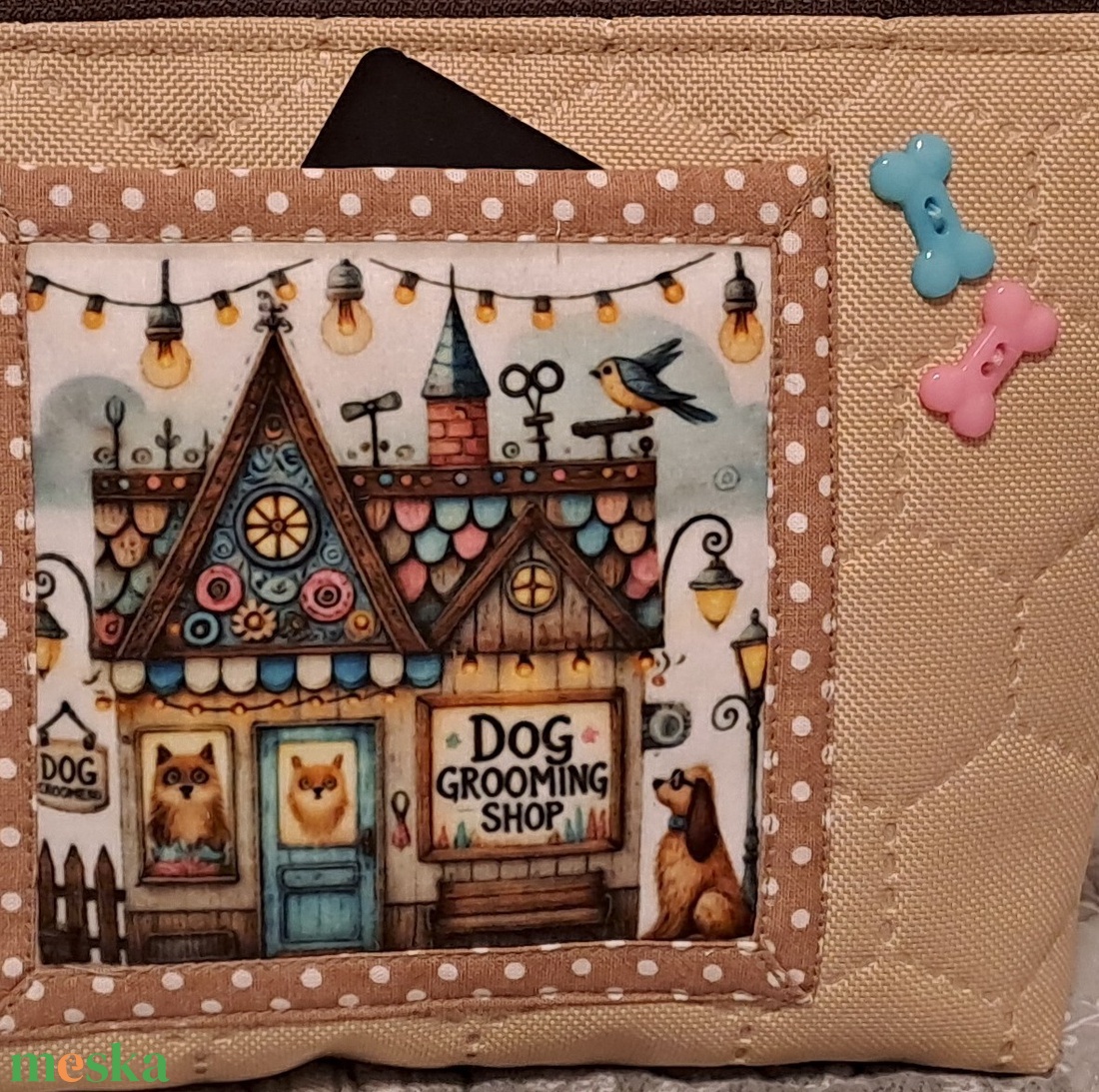 Kutyakozmetika  :) neszesszer/sminktáska/irattartó - táska & tok - neszesszer - Meska.hu