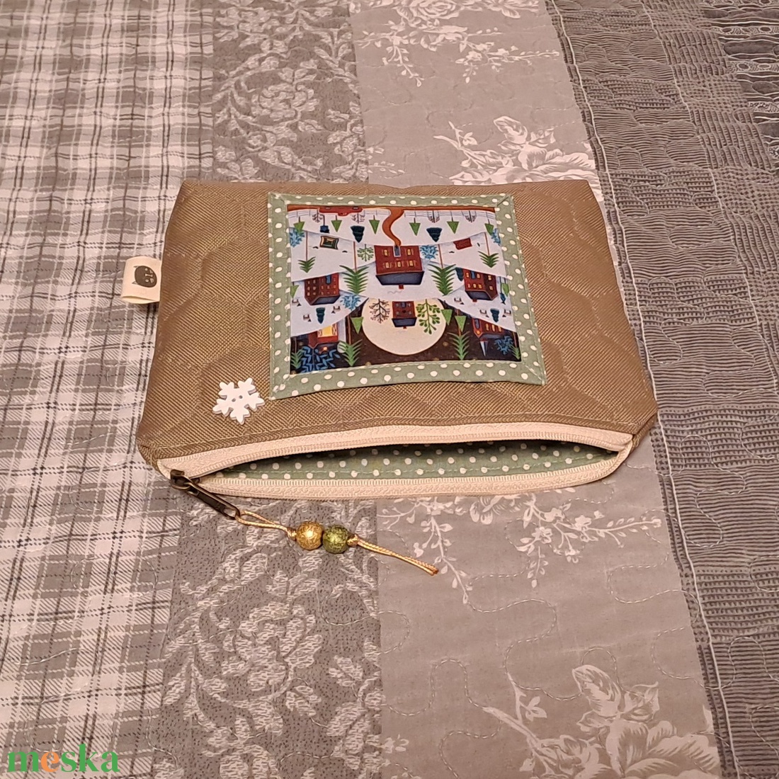 Havas táj  :) neszesszer/sminktáska/irattartó - táska & tok - neszesszer - Meska.hu