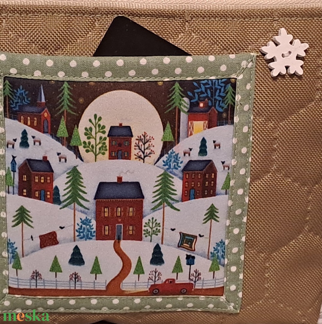 Havas táj  :) neszesszer/sminktáska/irattartó - táska & tok - neszesszer - Meska.hu