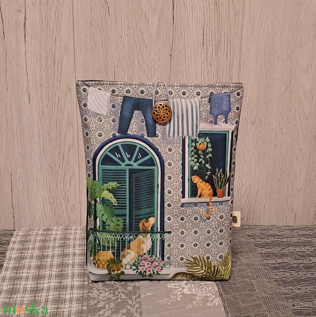 Mediterrán hangulat :) könyvtasak, könyvtok, tablet tok - táska & tok - ebook & tablet tok - Meska.hu