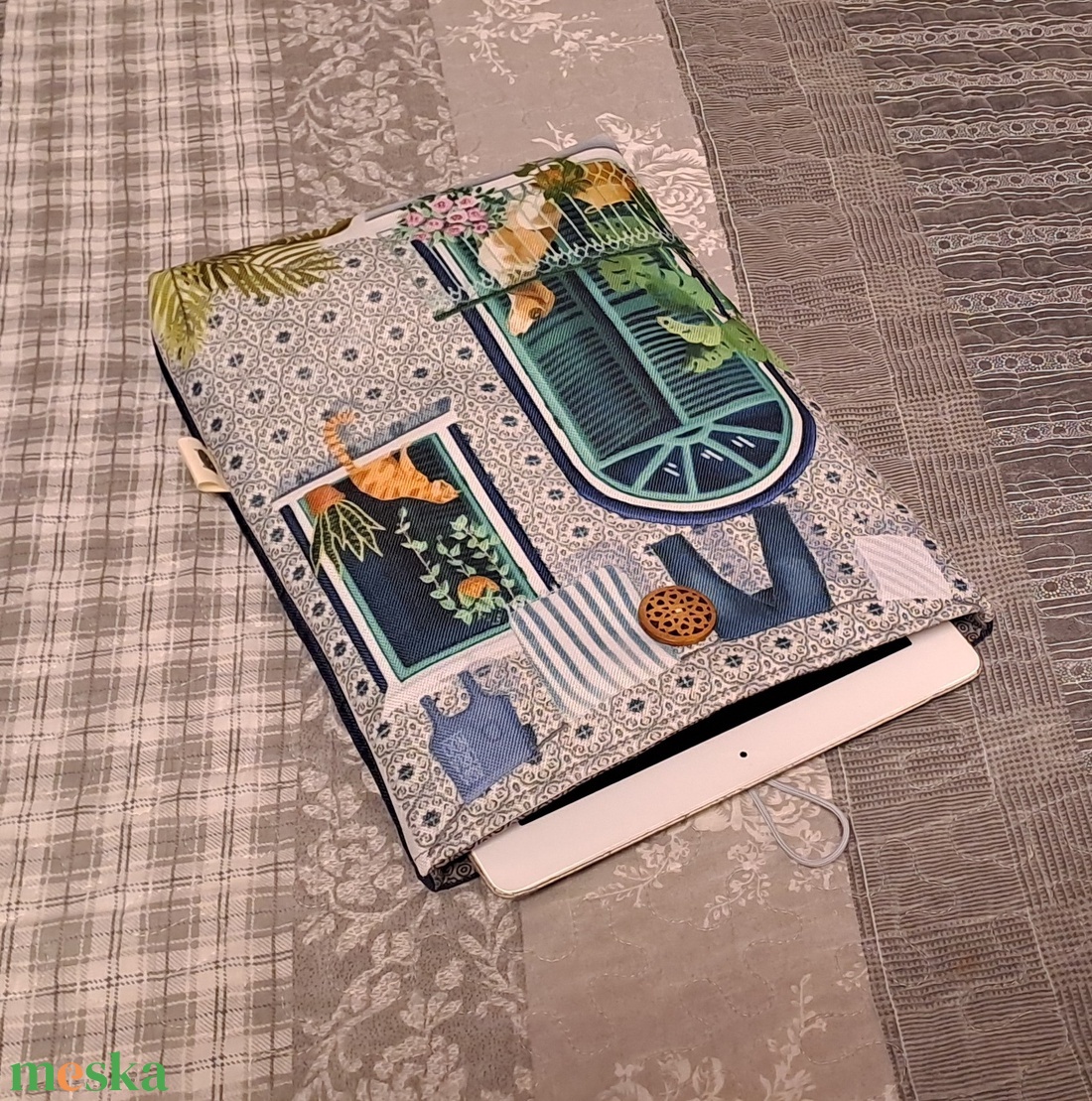 Mediterrán hangulat :) könyvtasak, könyvtok, tablet tok - táska & tok - ebook & tablet tok - Meska.hu