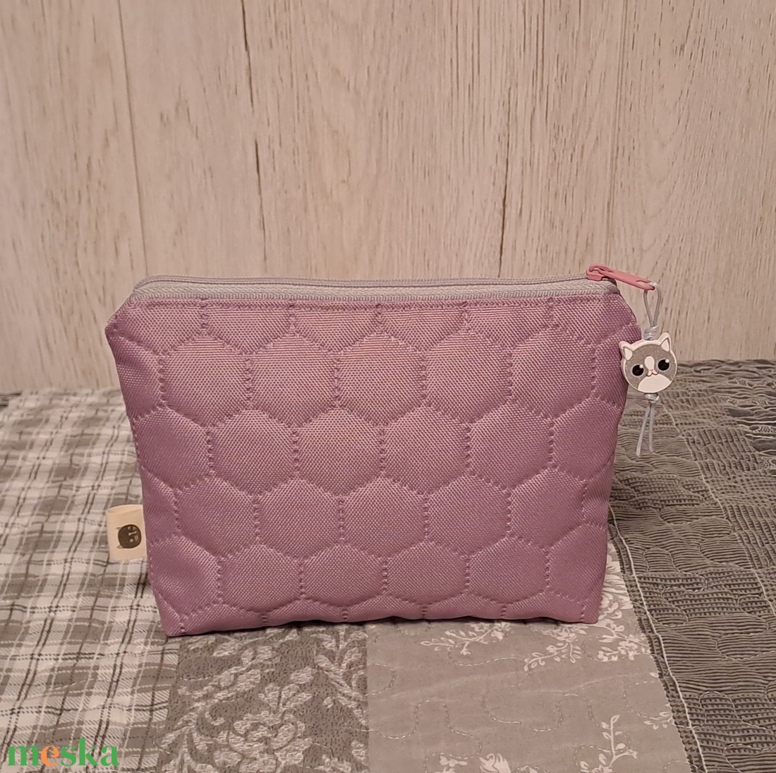 Fázós cica  :) neszesszer/sminktáska/irattartó - táska & tok - neszesszer - Meska.hu