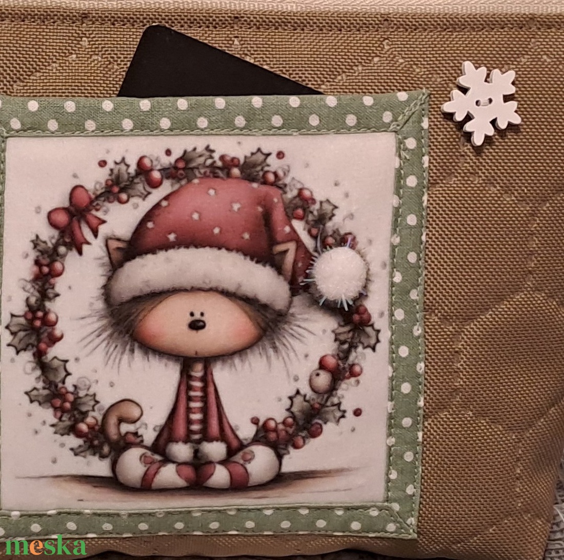 Sapis cicus :) neszesszer/sminktáska/irattartó - táska & tok - neszesszer - Meska.hu