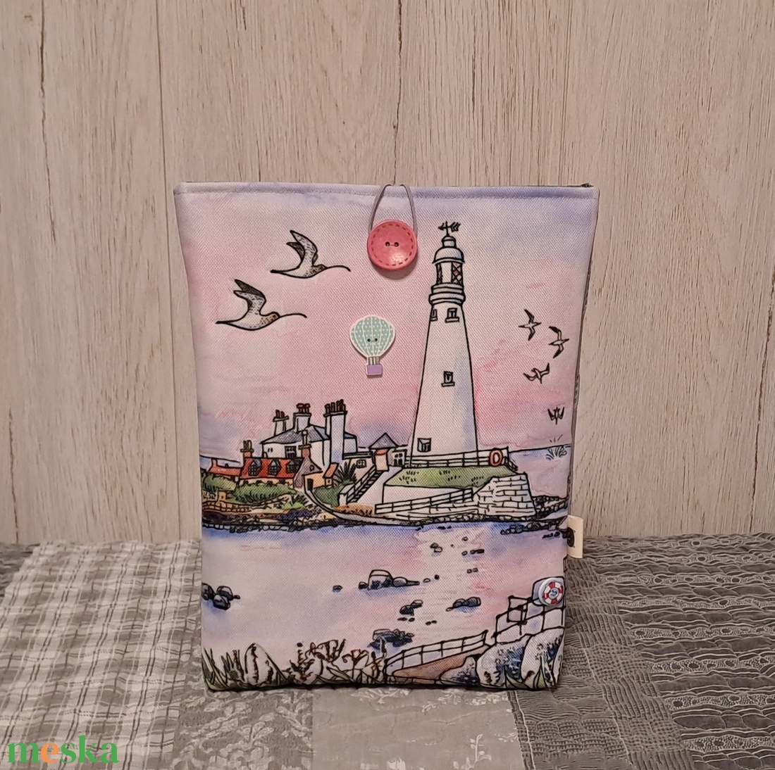 Világítótorony :) könyvtasak, könyvtok, tablet tok - táska & tok - ebook & tablet tok - Meska.hu